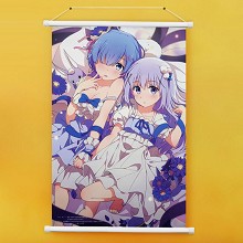 Re:Life in a different world from zero wall scroll