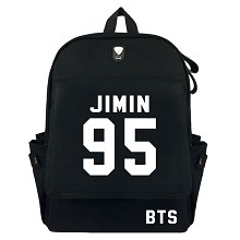 BTS JIMIN95 canvas backpack bag