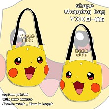 Pokemon shape shopping bag shoulder bag