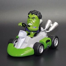 Hulk pull back car anime figure