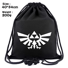 The Legend of Zelda drawstring backpack bag