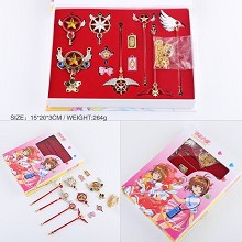 Card Captor Sakura key chains a set