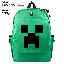 Minecraft canvas backpack bag