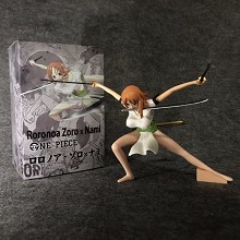 One Piece Nami cos Zoro figure
