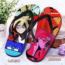 Naruto flip-flops shoes slippers a pair
