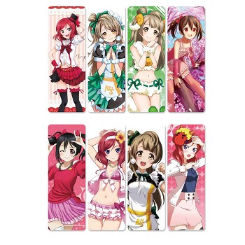 Lovelive anime pvc bookmarks set(5set)