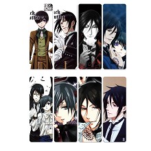 Kuroshitsuji anime pvc bookmarks set(5set)