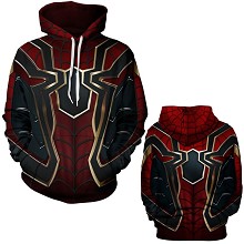 The Avengers Spider man 3D printing hoodie sweater cloth