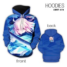 Fate grand order anime hoodie cloth