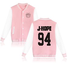 BTS J-HOPE 94 cotton thick hoodie coat jacket clot...