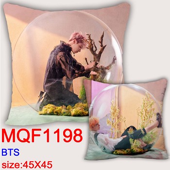 BTS star two-sided pillow
