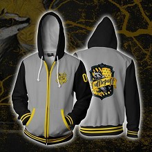 Harry Potter Hufflepuff 3D printing hoodie sweater cloth