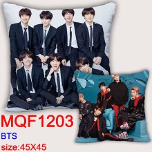 BTS star two-sided pillow