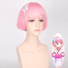 Re:Life in a different world from zero Ram cosplay wig a set