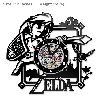 The Legend of Zelda game wall clock