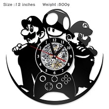 Super Mario game wall clock