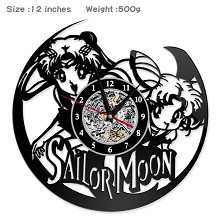 Sailor Moon anime wall clock