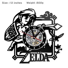 The Legend of Zelda game wall clock