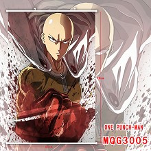 One Punch Man anime wall scroll