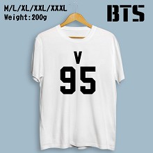 BTS 95V star cotton t-shirt