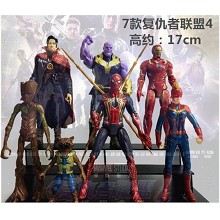 The Avengers movie figures set(7pcs a set)