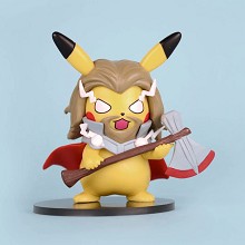 Pokemon Pikachu cos Thor figure