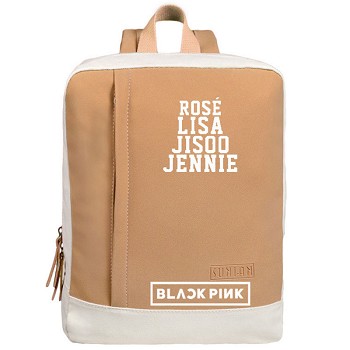 Black Pink star backpack bag