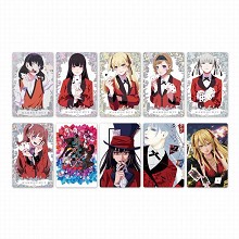 Kakegurui Twin anime stickers set(5set)