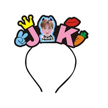 BTS JK star hair band headband