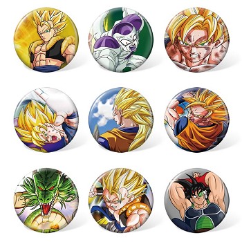 Dragon Ball anime brooches pins set(9pcs a set)