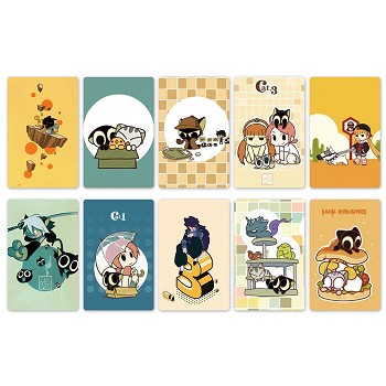 The Legend of LuoXiaohei anime stickers set(5set)
