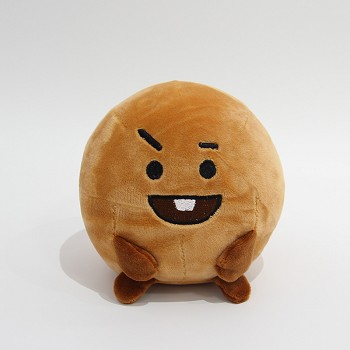 12inches BTS21 SHOOKY star plush doll