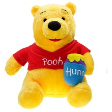 12inches Pooh Bear anime plush doll