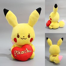 8inches Pokemon Pikachu anime plush doll
