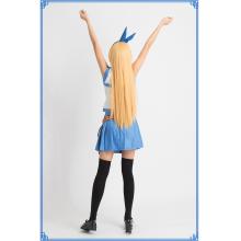 Fairy Tail anime cosplay dress+shirt
