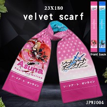 Sword Art Online anime velvet scarf