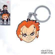 Child's Play Chucky anime key chain