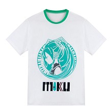 Hatsune Miku anime cotton t-shirt