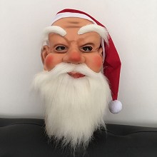 Santa Claus Christmas cosplay latex mask