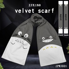 Totoro anime scarf