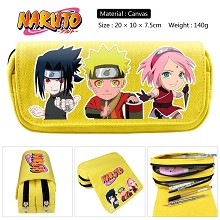 Naruto anime canvas pen bag pencil bag