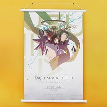 ID:INVADED anime wall scroll