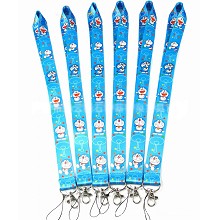 Doraemon neck strap Lanyards for keys ID card gym phone straps USB badge holder diy hang rope