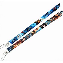 Aquaman neck strap Lanyards for keys ID card gym phone straps USB badge holder diy hang rope