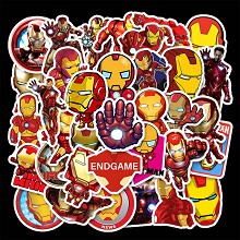 The Avengers hero Iron Man waterproof stickers set(35pcs a set)