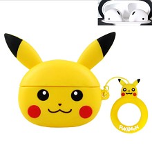 Pokemon pikachu anime Airpods 1/2 shockproof silicone cover protective cases