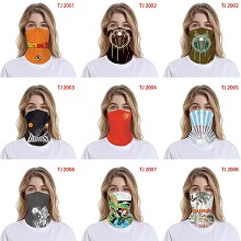 Dragon Ball anime headgear stocking mask magic scarf neck face mask