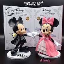 Mickey Minnie Mouse figures set(2pcs a set)