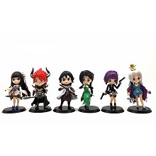 Scissor Seven anime figures set(6pcs a set) no box