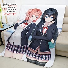 My Youth Romantic Comedy Is Wrong, As I Expected anime blanket 1500*2000MM